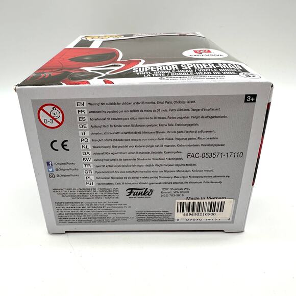 Funko POP Marvel Superior Spider-Man Walgreens Exclusive 233 - Picture 6 of 8
